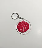 Pink Concha Keychain