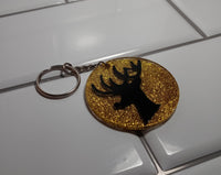 Reindeer Keychain