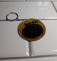 Pumpkin Keychain