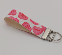 Candy Heart Keyfob